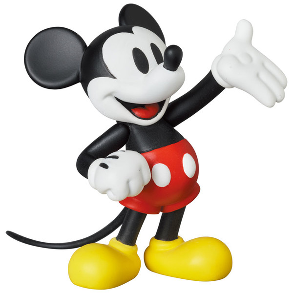 Mickey Mouse (Classic), Disney, Medicom Toy, Pre-Painted, 4530956156057